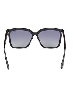 GUESS Women's Polarized Square Sunglasses - GU0009901D55 - Lens Size: 55 Mm  - Image 4