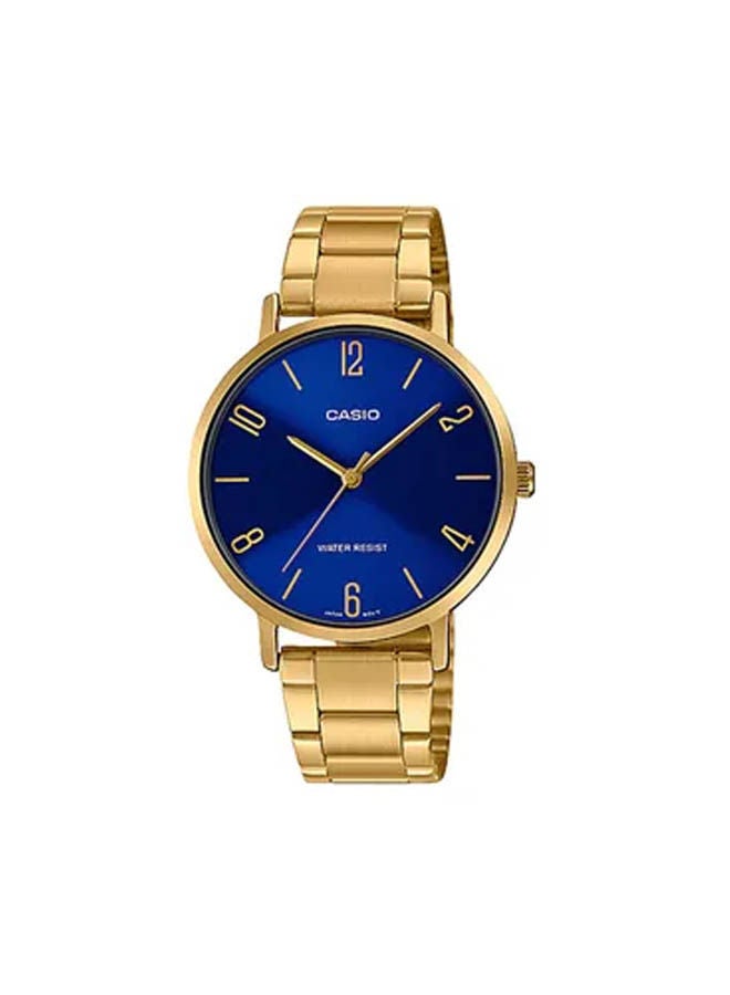 كاسيو ساعة يد من ستانلس ستيل بعقارب LTP-VT01G-2BUDF - Image 1