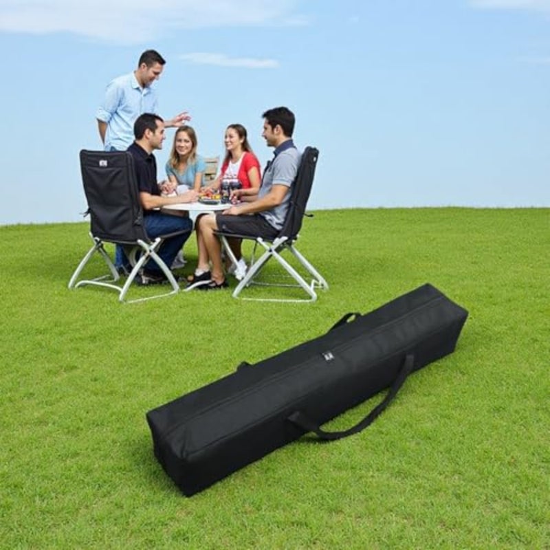 Heavy Duty Water-Resistant Grill and Tent Storage Bag - XL Organizer for BBQ Utensils, Canopy, Hammock, Roof Top Tent and Fishing Rods with MOLLE Straps 25''(L x5.9''(W) x5.9''(H - Image 2