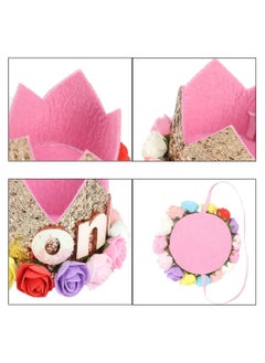 We Happy 1st 2nd 3rd One Two Three 1 2 3 Birthday Crown Party Photo Shoot Prop  - Image 3