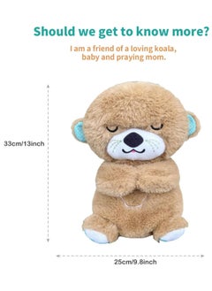 BORTONY Breathing Bear Soothing Music Sleeping for Children The Breathing Otter  - Image 3