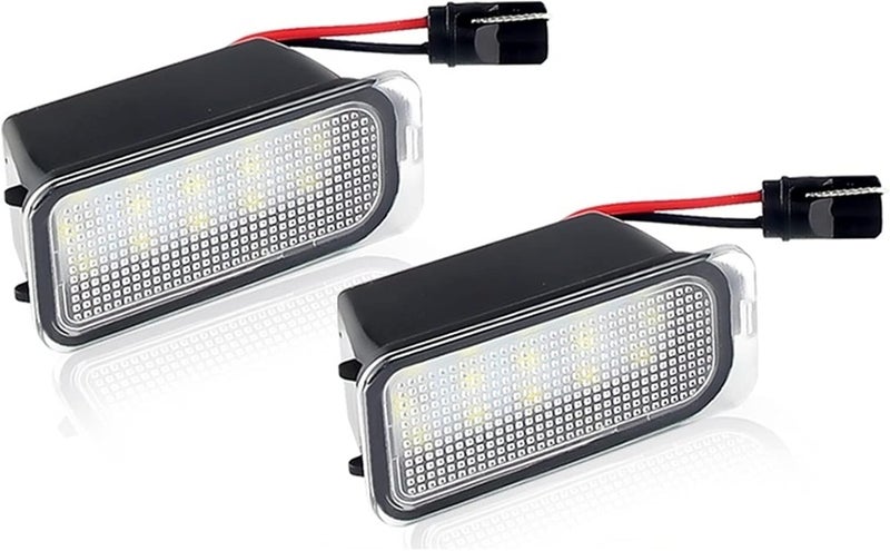 QASULER 2Pcs LED License Plate Light for Ford Vehicles - Image 1