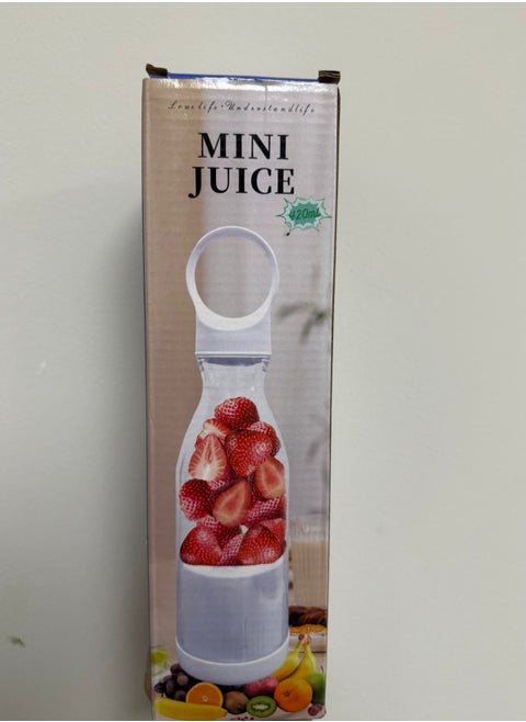 Mini Juice Blender – Portable & Rechargeable Smoothie Maker (420ml)