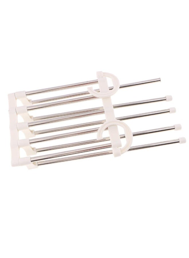 هوم بوكس علاقة بنطال متعددة الطبقات – منظم ملابس موفر للمساحة - Image 5