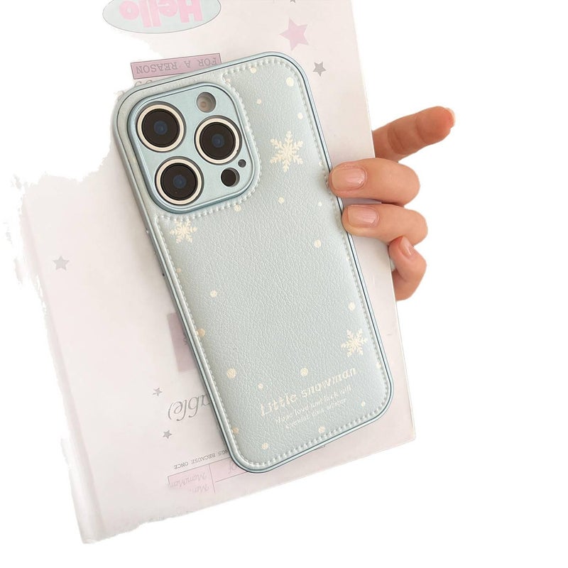 Protective Case | Anti-Fingerprint | Shockproof Cover for iPhone 11 Pro Max | Snowflake Leather Texture - Image 5