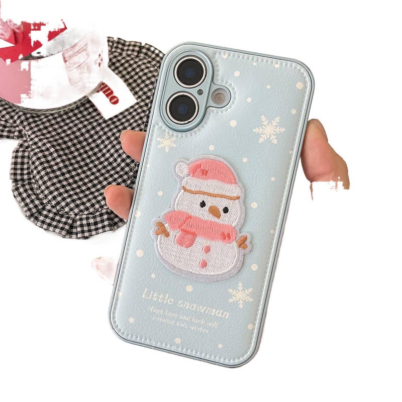 Protective Case | Anti-Fingerprint | Shockproof Cover for iPhone 11 Pro Max | Snowflake Leather Texture - Image 3