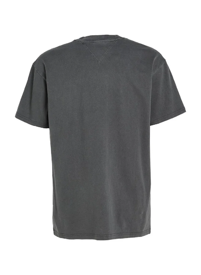 TOMMY JEANS  Varsity Logo Relaxed Fit T-Shirt for Men | Best Price UAE