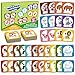 Edulok Memory Card Game Toddler Match Game Learn Spanish for Kids Bilingual Flash Cards Learning Toys for 4 Year Old Preschool Learning Activities Homeschool Supplies Kindergarten Toys - Image 2