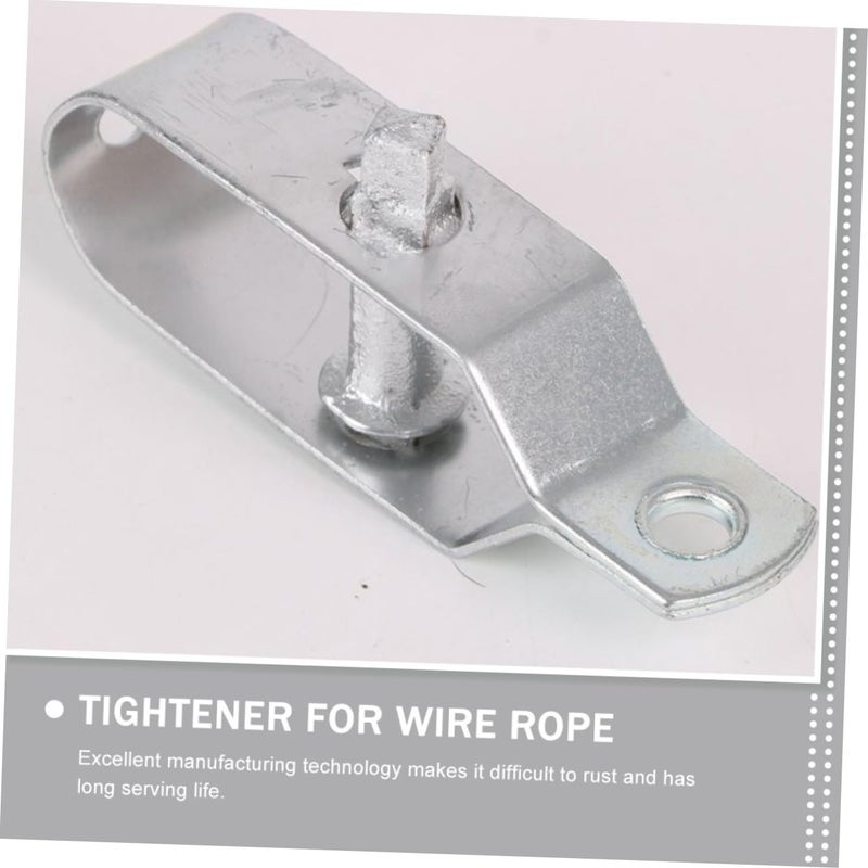مشد حبل فولاذي ثقيل مشد كابل مدمج مجموعة من 5 قطع لأعمال البناء والحدائق - Image 5