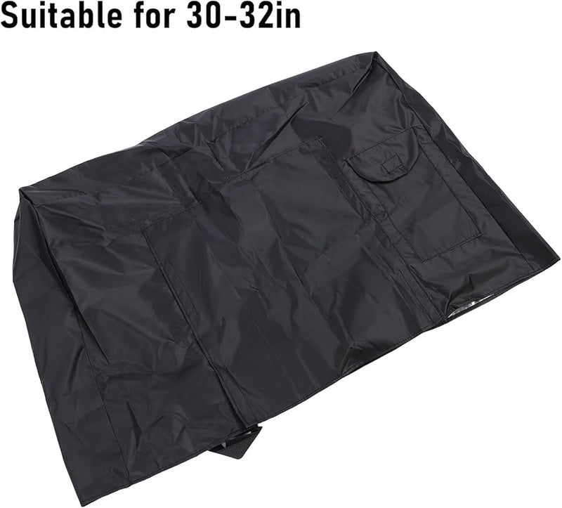 Waterproof Oxford Cloth Outdoor TV Cover for 30 to 32 Inch Dust Proof Breathable - Image 4