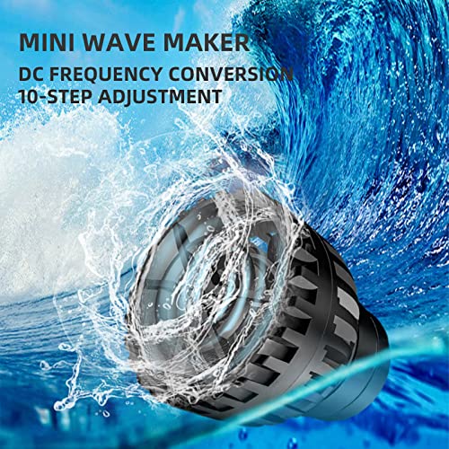 ZKSJ Mini Aquarium Wavemaker 790GPH (3000L/H) Water Circulation Pump, 9W DC 12V with Magnetic DC Power Head, for saltwater tanks up to 18 inches and 10 15 20 gallons - Image 3