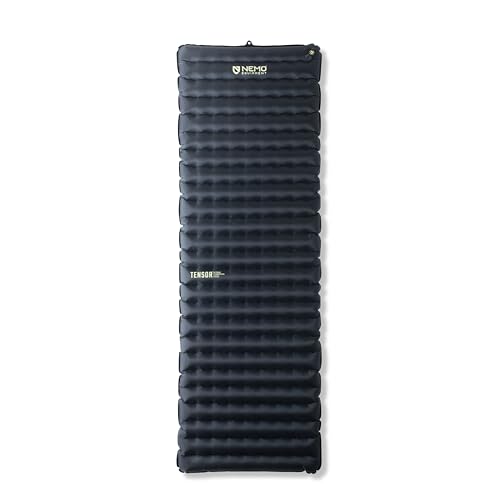 Nemo Equipment Tensor Extreme Conditions Sleeping Pad - Long Wide (76"x25") - Black/Birch Bud/Citron - Image 1