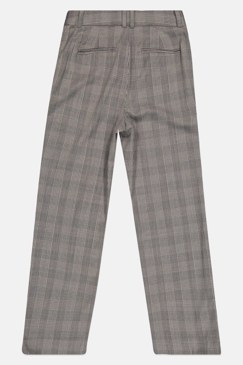SELECTED Women Regular Fit Plaid Dress Pants, Multicolor - Image 3