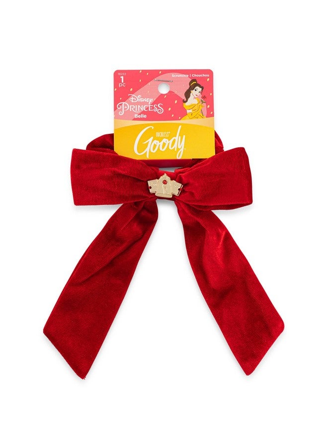 Goody رباط شعر أوشلس XL مع قوس من ديزني الأميرة بيل - إكسسوارات شعر للرجال والنساء والأولاد والبنات - أسلوب سهل وحافظ على شعرك مؤمنًا لراحة طوال اليوم لجميع أنواع الشعر - Image 2