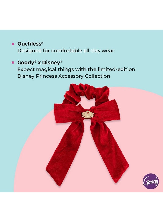 Goody رباط شعر أوشلس XL مع قوس من ديزني الأميرة بيل - إكسسوارات شعر للرجال والنساء والأولاد والبنات - أسلوب سهل وحافظ على شعرك مؤمنًا لراحة طوال اليوم لجميع أنواع الشعر - Image 4