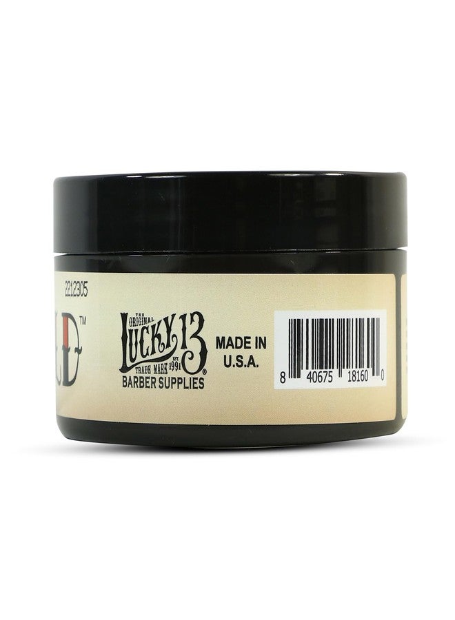 Lucky 13 Tru-Hold Heavy Grease Pomade 3.4oz | Oil Based | Heavy Hold | High Shine - Image 4