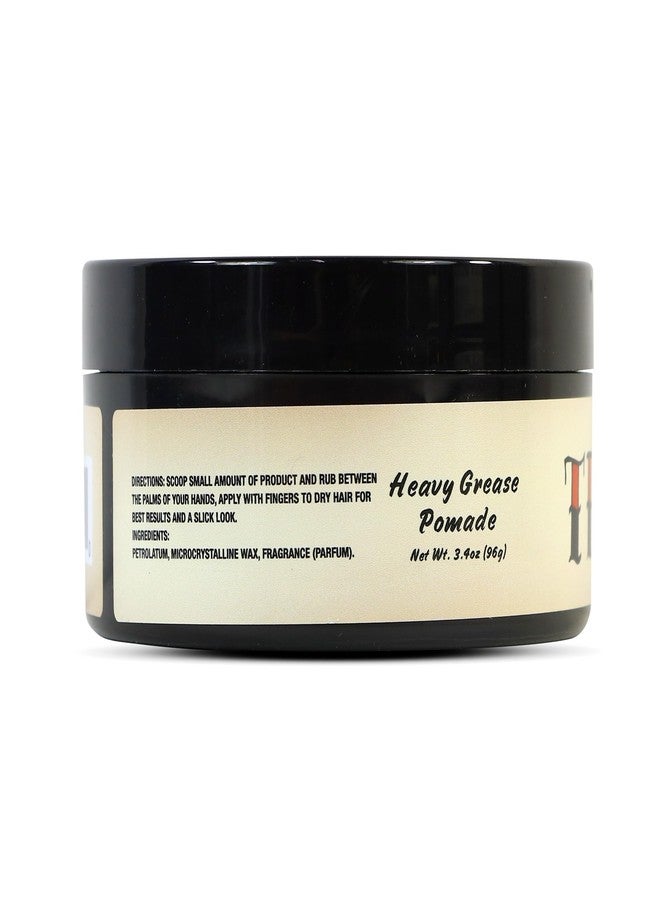 Lucky 13 Tru-Hold Heavy Grease Pomade 3.4oz | Oil Based | Heavy Hold | High Shine - Image 5