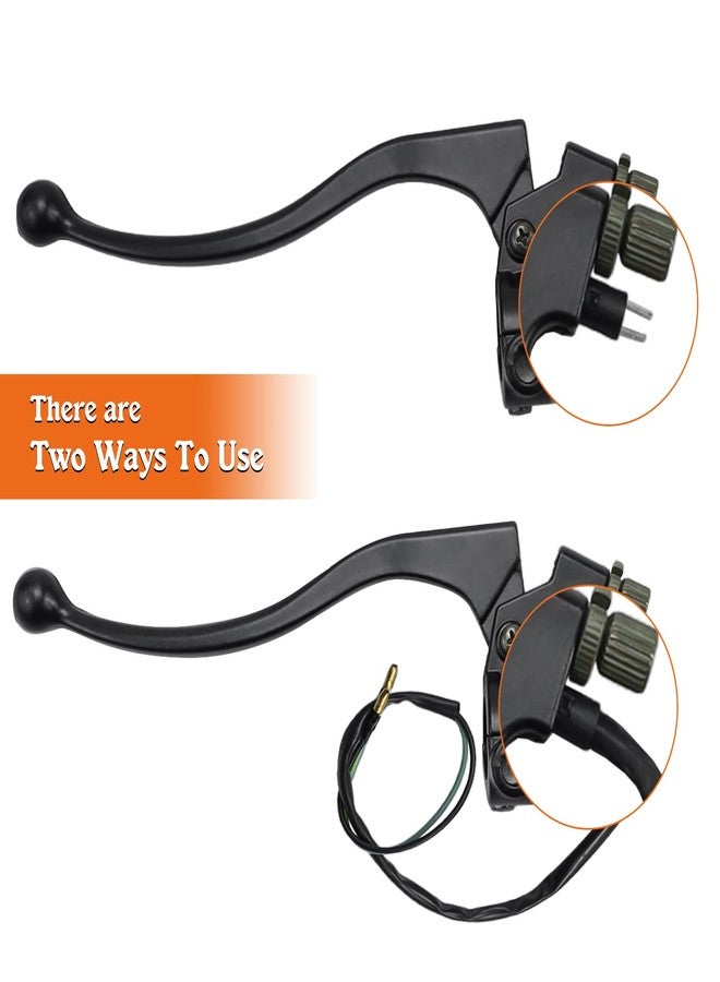 Slother 7/8" Left Hand Brake Lever for Polaris 90 Predator 90 Sportsman 90 Scrambler 90 90X Phoenix 200 Outlaw 90 110 EFI Saw Tooth ATV, Black - Image 5