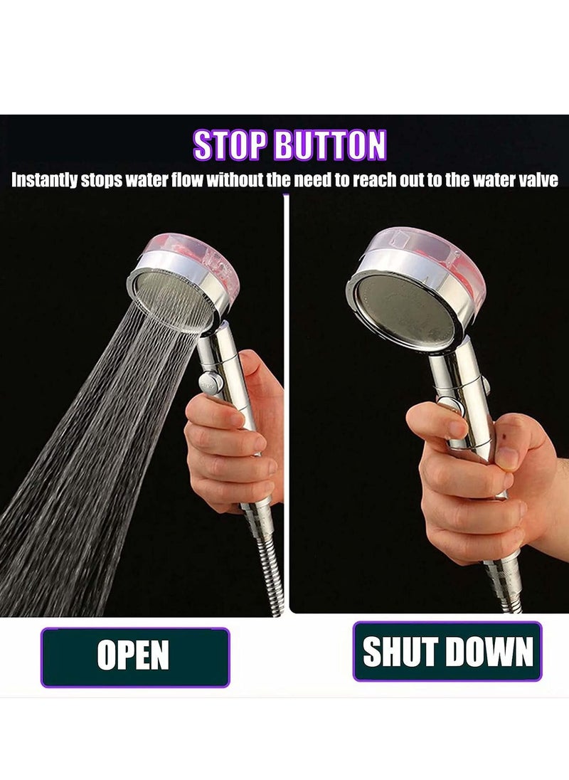 XiuWoo - High Pressure Handheld Turbocharged Shower Head With Filter - Image 1