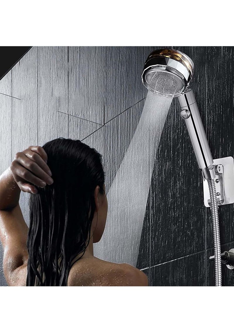 XiuWoo - High Pressure Handheld Turbocharged Shower Head With Filter - Image 1
