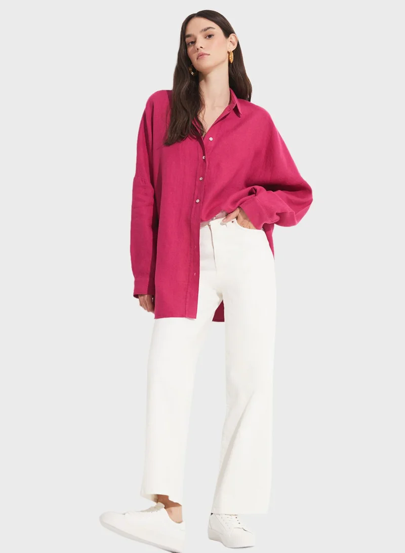 جون Button Down Shirt