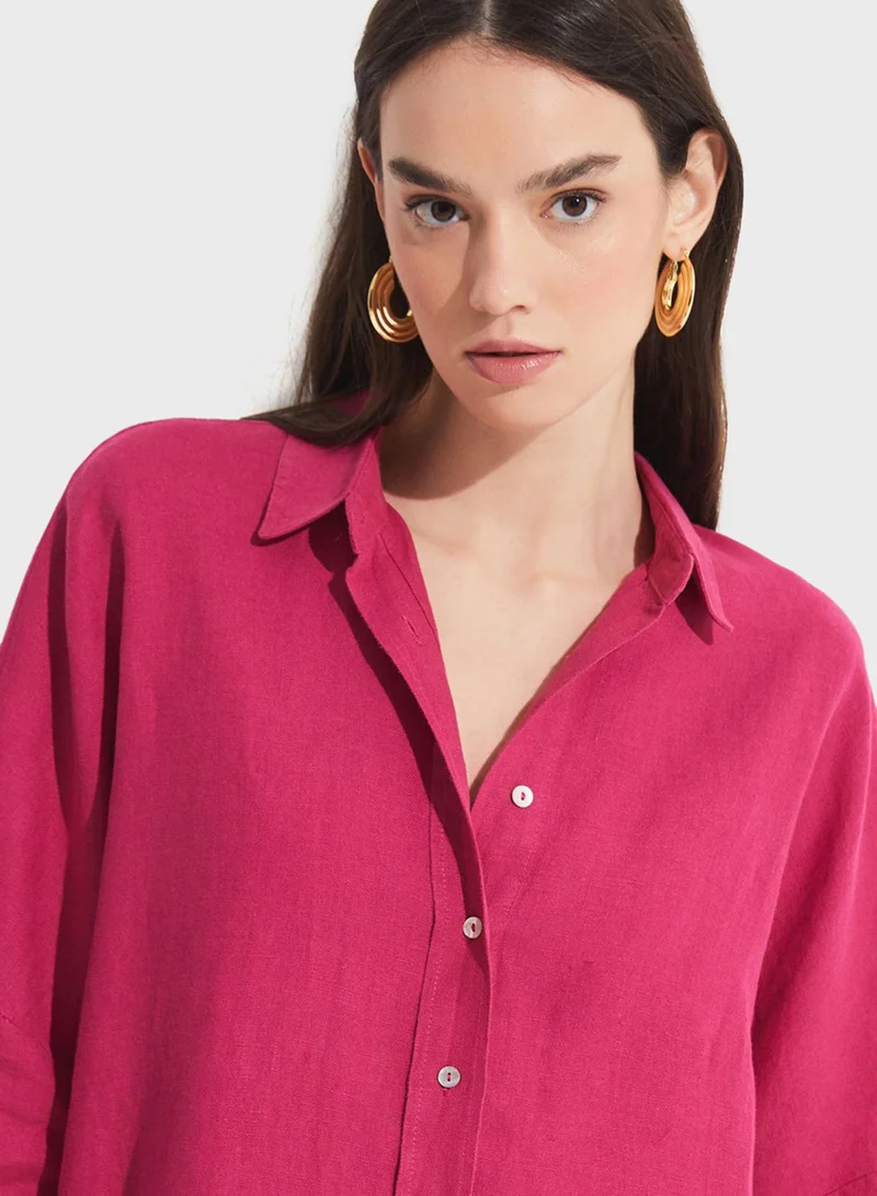 جون Button Down Shirt