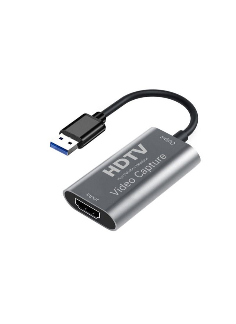 Flash Hawk - HDTV Video Capture Card HDMI to USB for Game Video Live PS4/XBox/Switch OBS live recording,Output 1080P@60Hz - Image 1