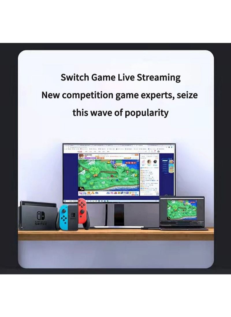 Flash Hawk - HDTV Video Capture Card HDMI to USB for Game Video Live PS4/XBox/Switch OBS live recording,Output 1080P@60Hz - Image 1