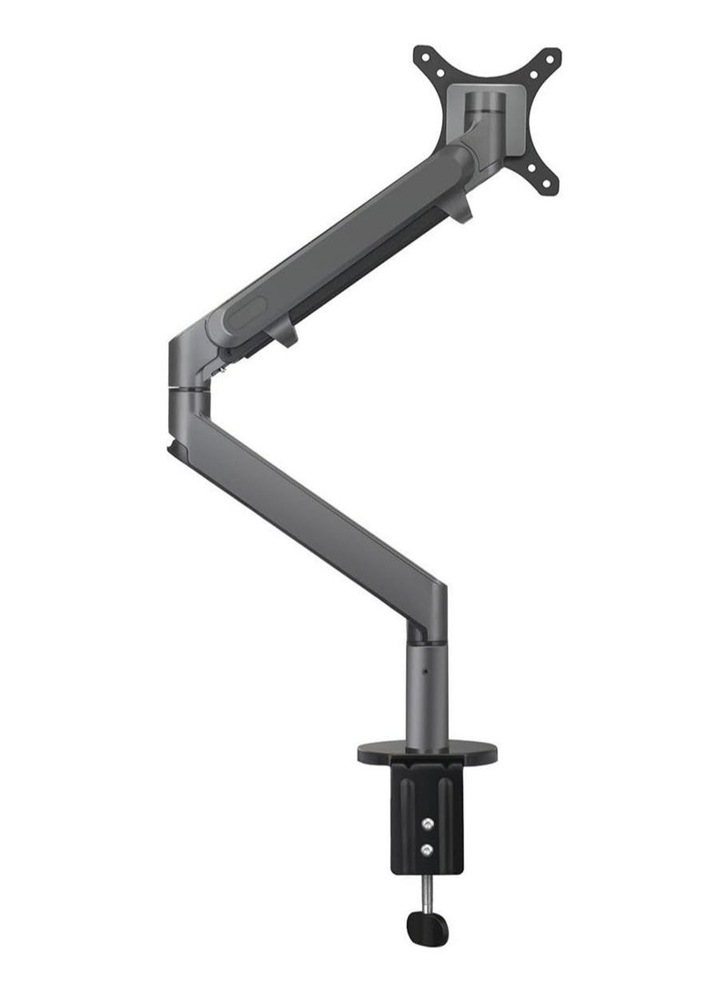 ELTRAZONE Single Gas Spring LCD Arm Desk VESA Bracket & Monitor Arm Stand for 10"-30" Screens: Tilt up 90° /down 85°, Swivel left/right 180°, 360° Rotation - Image 2