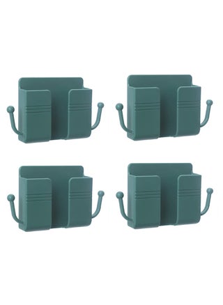 4 Pcs Wall Mount Phone Holder Phone Stand With Data Cable Receiving Hole Multi Purpose Phone Charging Dock with Adhesive Phone Holder For Shower Charging Compatible With iPhone and Android (Green) - pzsku/Z12E4BA8CC2CFAB66F802Z/45/_/1708090166/19a4d7f1-82ff-4e6c-9af8-0081be2c0c3b