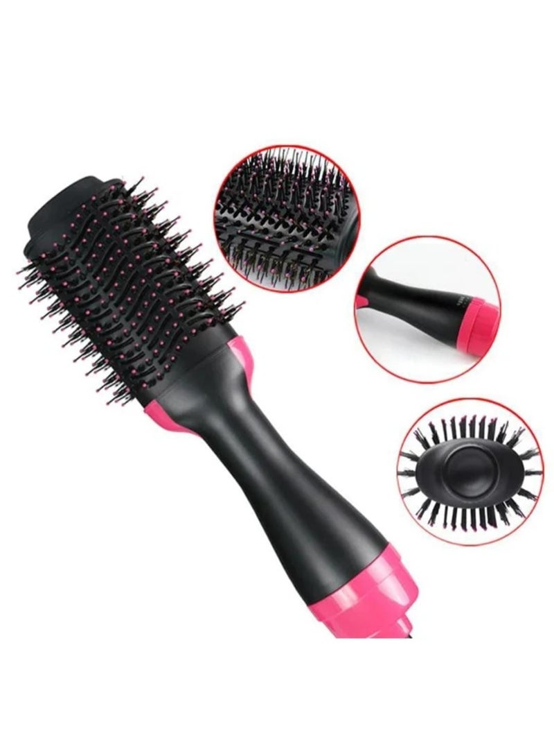 فرشاة الهواء الساخن 2-في-1 لتجفيف وتصفيف الشعر – مضادة للكهرباء الساكنة (أسود/وردي) 35×10 سم فرشاة هواء ساخن، فرشاة تجفيف الشعر، فرشاة تصفيف الشعر، فرشاة شعر كهربائية، فرشاة 2 في 1، مجفف شعر مع فرشاة، فرشاة مضادة للكهرباء الساكنة، فرشاة شعر ضد الهيشان، فرشاة فرد الشعر، فرشاة تصفيف بالهواء الساخن، أداة تصفيف الشعر، فرشاة شعر أسود وردي، فرشاة شعر 35×10 سم، فرشاة شعر لجميع أنواع الشعر، فرشاة شعر منزلية، فرشاة تجفيف وتصفيف - Image 2