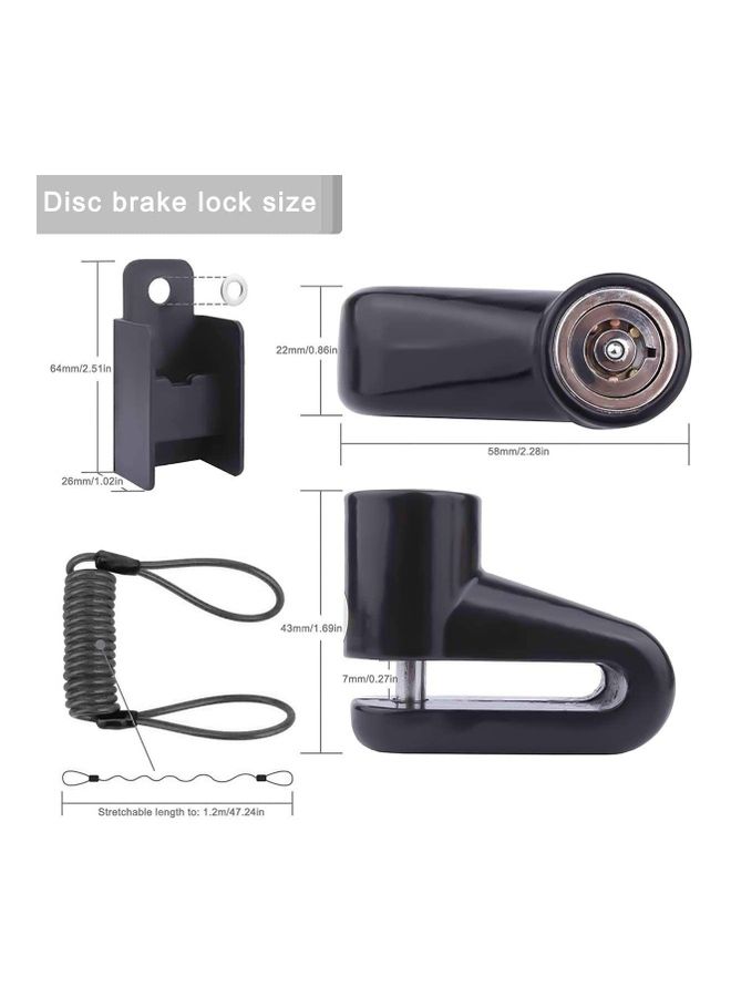 Rock Pow Disc Brake Lock For Electric Scooter - Image 4