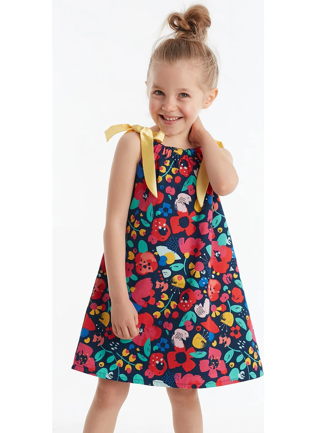 Denokids Spring Floral Girl Dress