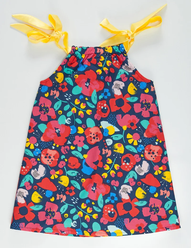 Denokids Floral Sleeveless Dress