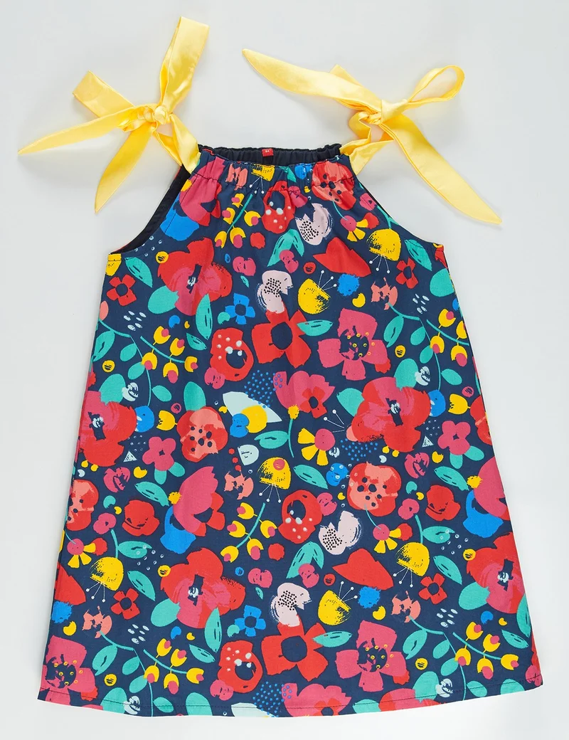 Denokids Floral Sleeveless Dress
