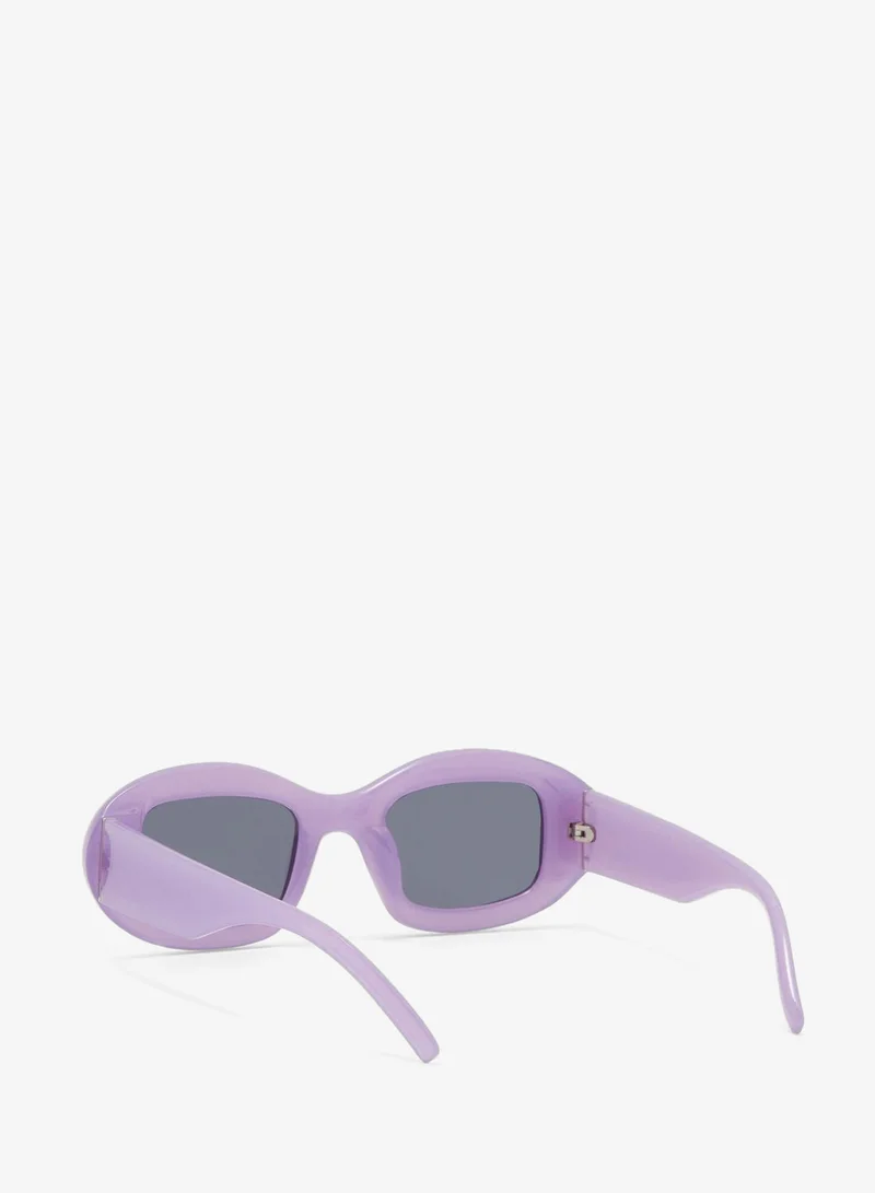 Ginger Oval Frame Sunglasses