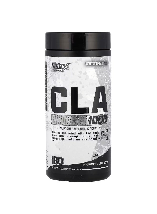نورتكس ريسيرش Nutrex Research CLA 1000 180 كبسولة هلامية 180 حصة - Image 1