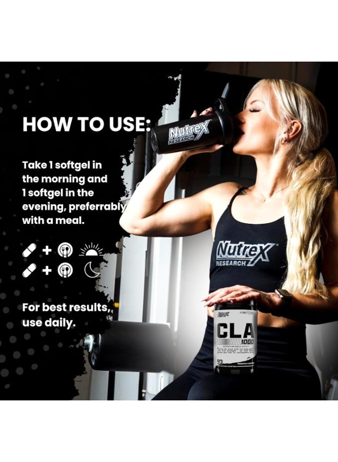 نورتكس ريسيرش Nutrex Research CLA 1000 180 كبسولة هلامية 180 حصة - Image 4