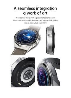 Zoom Plus Bluetooth Call Sports Fitness Tracker Heart Rate Monitor IP67 Waterproof Smartwatch For IOS Android Silver  - Image 4