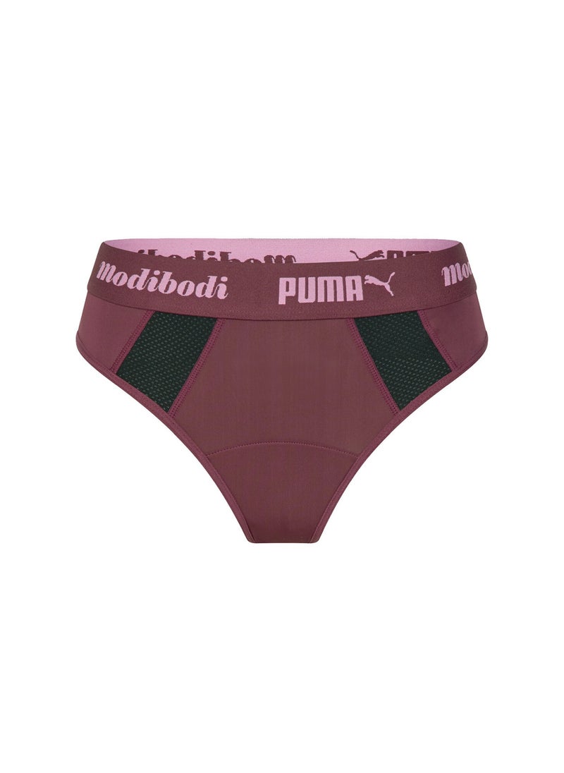 PUMA - x Modibodi Womens Active Thong - Image 1