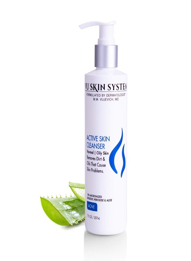 VU SKIN SYSTEM Active Skin Cleanser - Clears Skin of Acne, Blackheads & Blemishes Without Harsh Effects. - Image 2