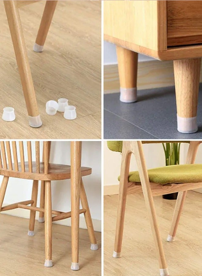 Chair Feet Gloves Quiet and Wear-Resistant Stool Non Slip Wooden Floor Protective Cover Furniture Table Leg Pad Silicone Table and Chair Foot Pad  - Image 4