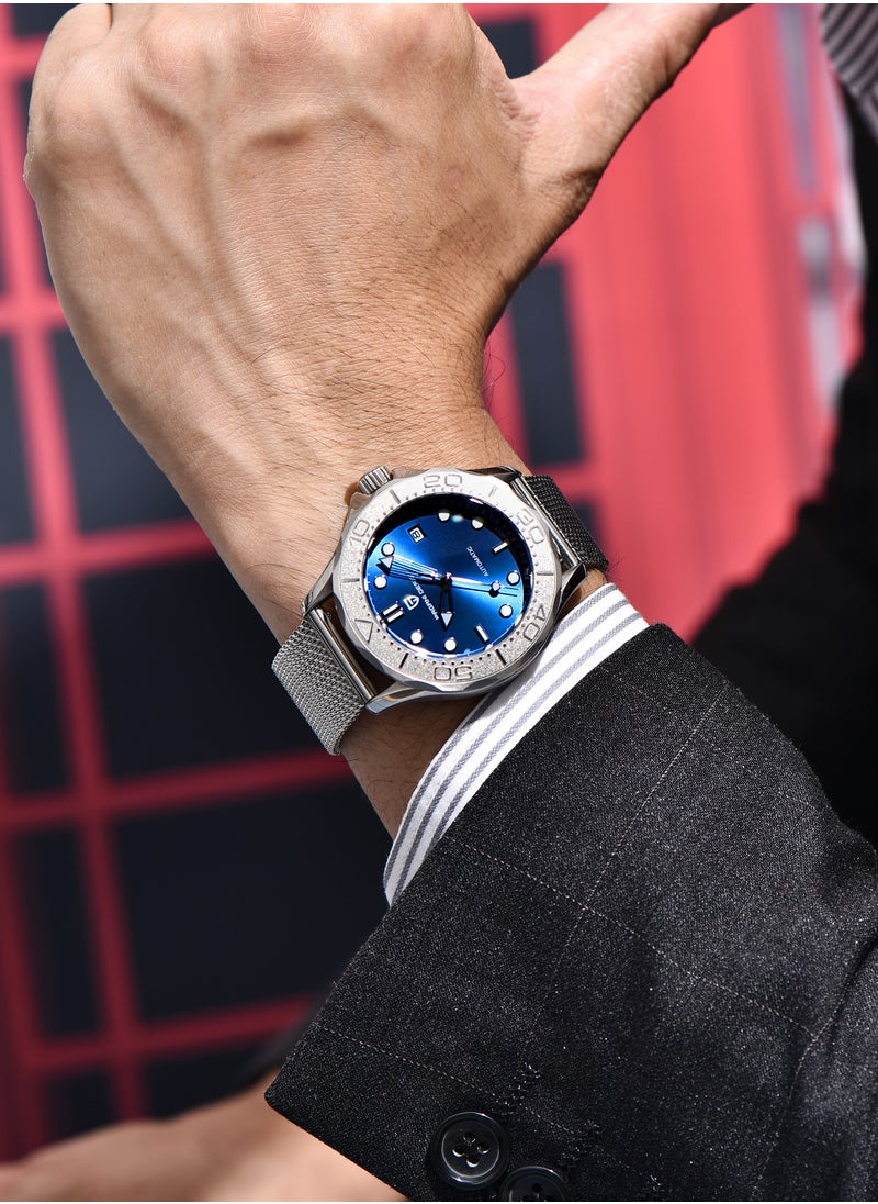 PAGANI DESIGN Men's Business Mechanical Watches, Sports Waterproof Watches, Self-Winding Watches, Luminous Hands, Fashionable And Elegant Watches PD1818  - Image 5