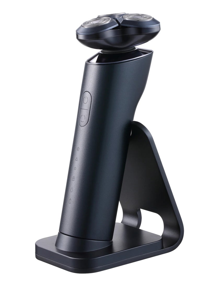 Xiaomi Electric Shaver S700, Ceramic Blades with Ultra-long Service Life, Full-coverage Aluminum Alloy Body, Direct-drive Brushless Motor for Quiet Operation, 3 Speeds, Black - Image 1