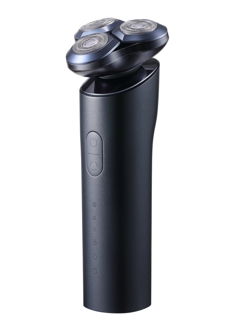 Xiaomi Electric Shaver S700, Ceramic Blades with Ultra-long Service Life, Full-coverage Aluminum Alloy Body, Direct-drive Brushless Motor for Quiet Operation, 3 Speeds, Black - Image 2