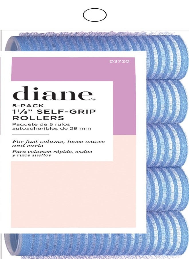 Diane D3720 Self Grip Rollers, Blue - Image 1