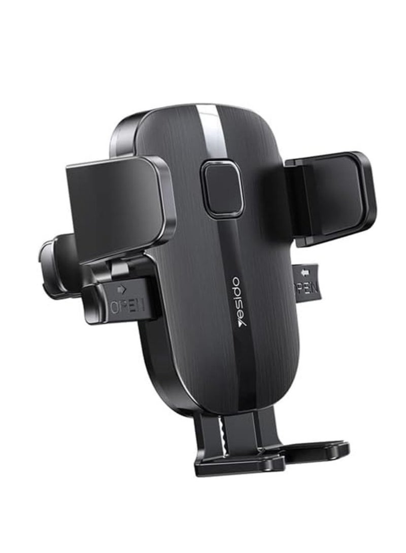Yesido C162 Air Vent Car Mobile Holder Compatible with iPhone 12/11Pro/Xs MAX/XR/8, Galaxy S20/S10+/S9 - Image 1