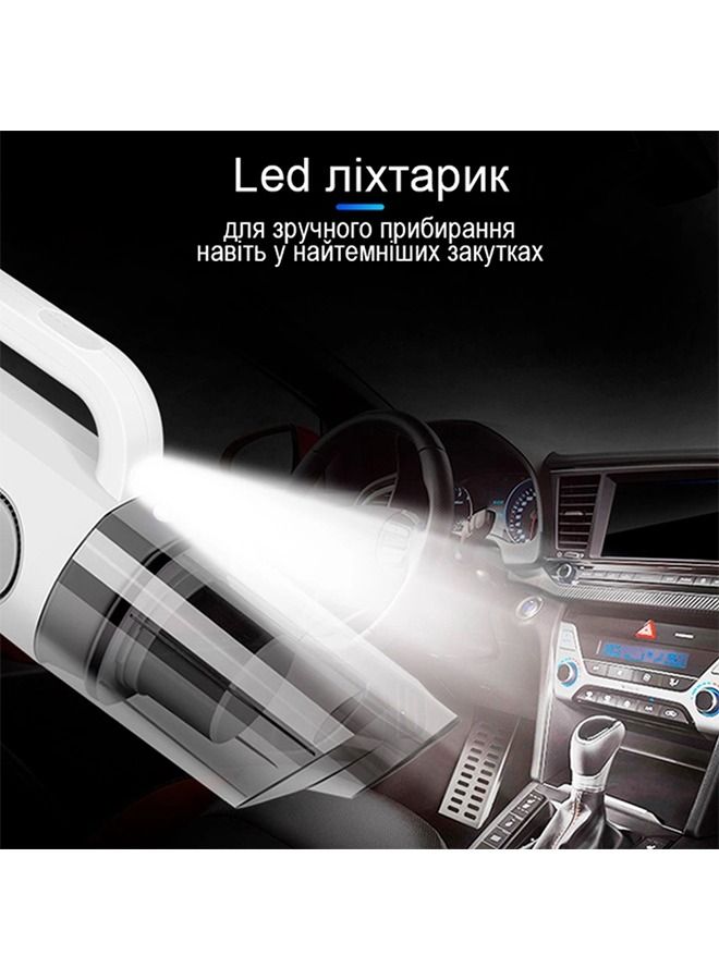 Multifunctional car and home vacuum cleaner ( 4 in 1 ) – 12V – 2000mAh – 10000Pa – 120W / A6-2 - Image 3