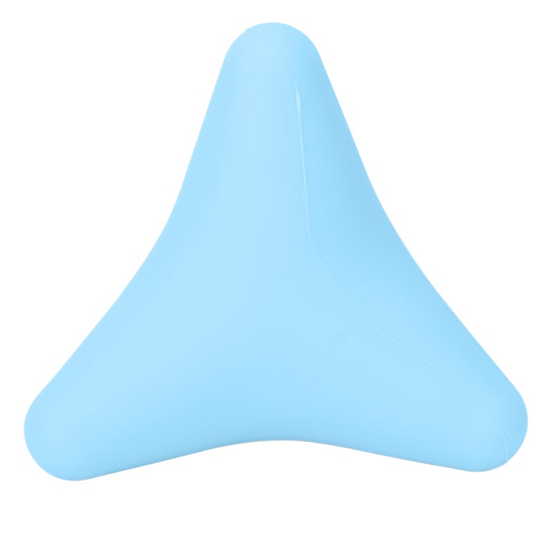 Silicone Massage Ball: Blue, Moderate Hardness Silicone, Reduce Stiffness - Relieve Joint Pain, Fascia Ball for Hand Muscle Relax, Physical Therapy, Stress Relief - Image 3