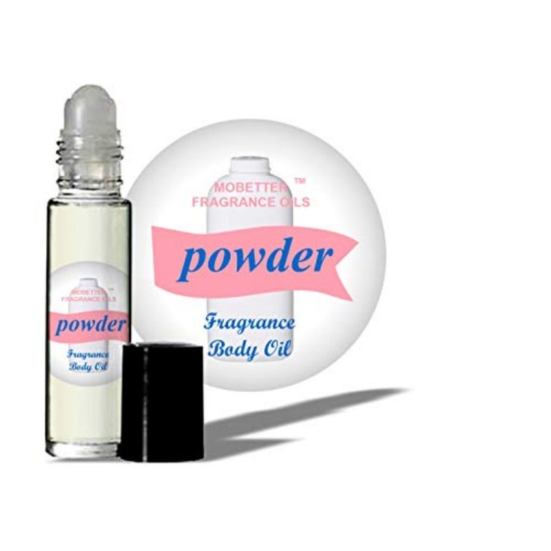 Powder Fresh Scent Unisex Body Oil - Image 1